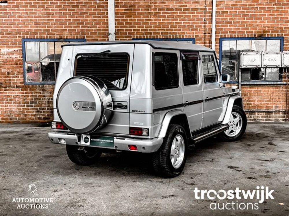 Mercedes-Benz G55 AMG Lang G-Klasse 7-persoons 353pk 2002 -Youngtimer-