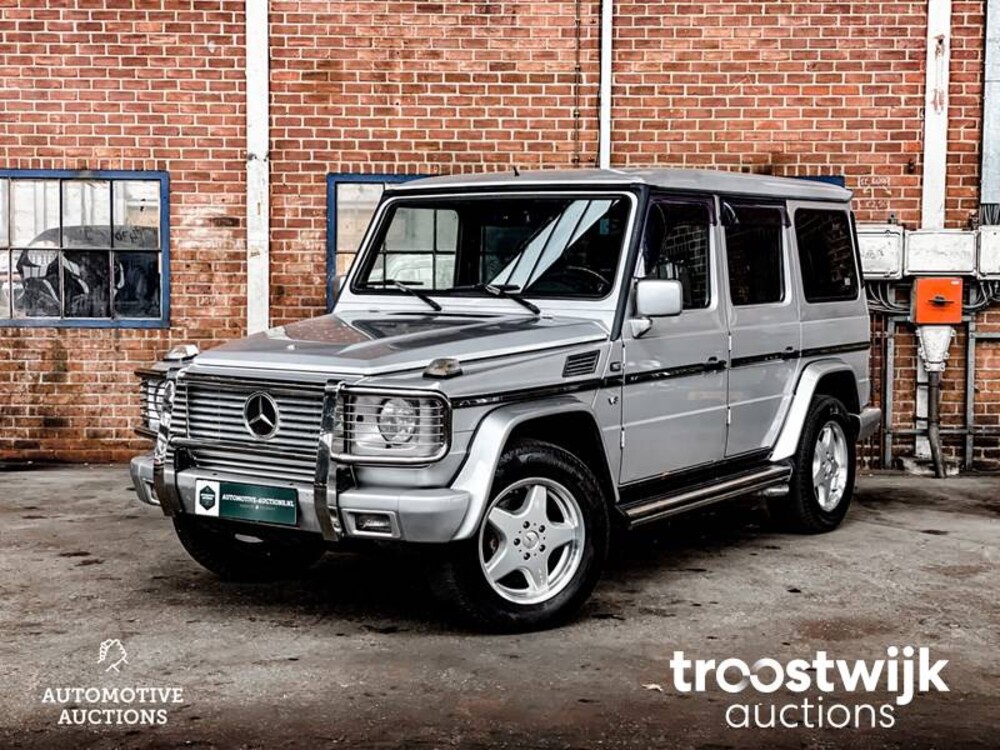 Mercedes-Benz G55 AMG Lang G-Klasse 7-persoons 353pk 2002 -Youngtimer-