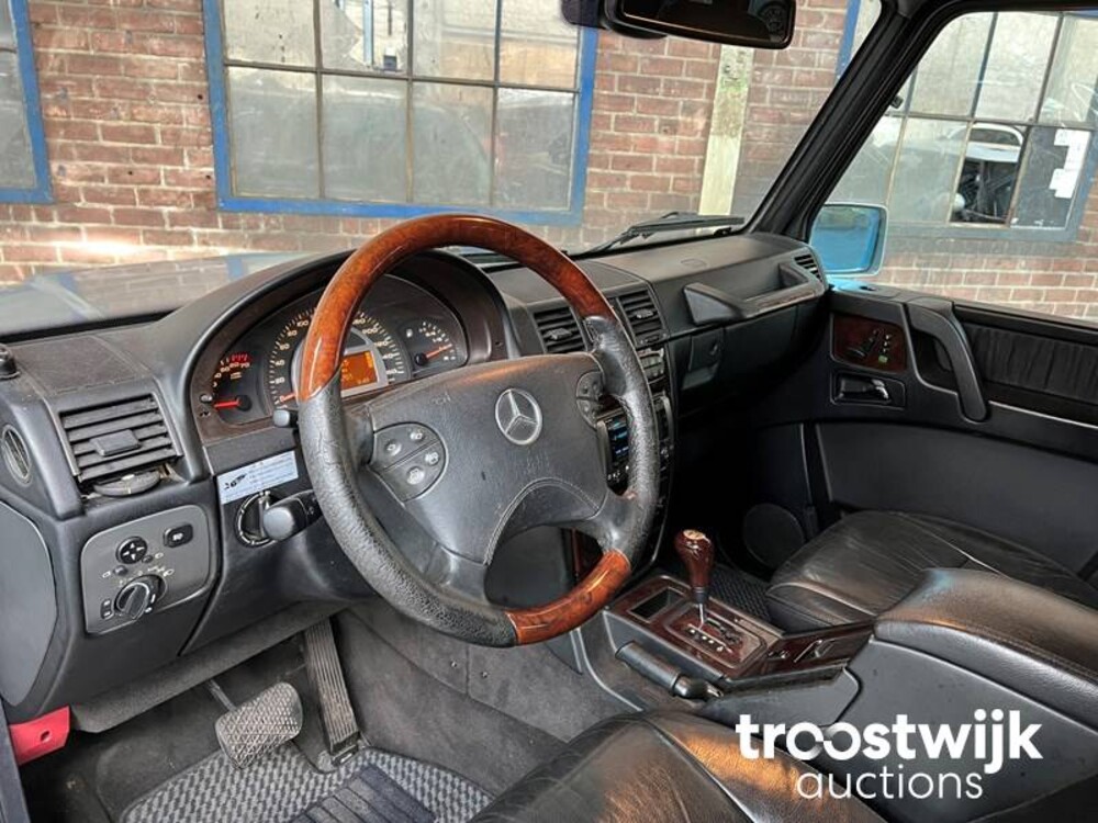 Mercedes-Benz G55 AMG Lang G-Klasse 7-persoons 353pk 2002 -Youngtimer-