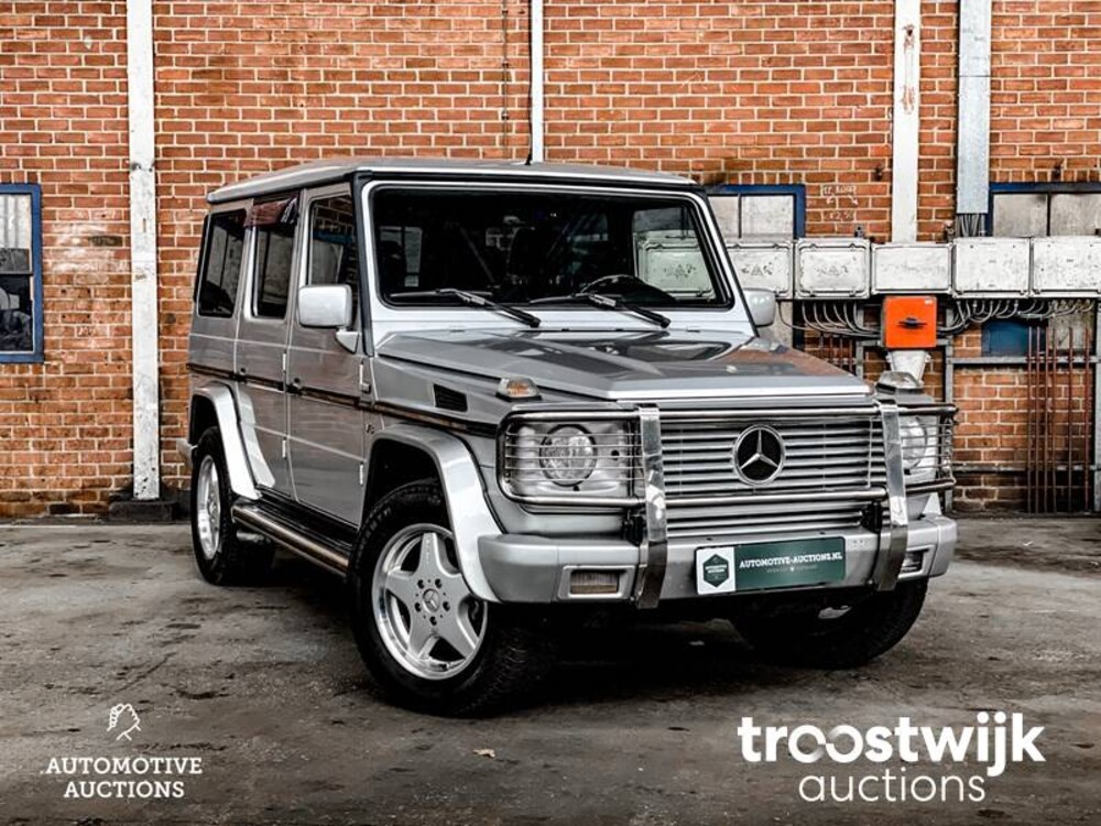 Mercedes-Benz G55 AMG Lang G-Klasse 7-persoons 353pk 2002 -Youngtimer-