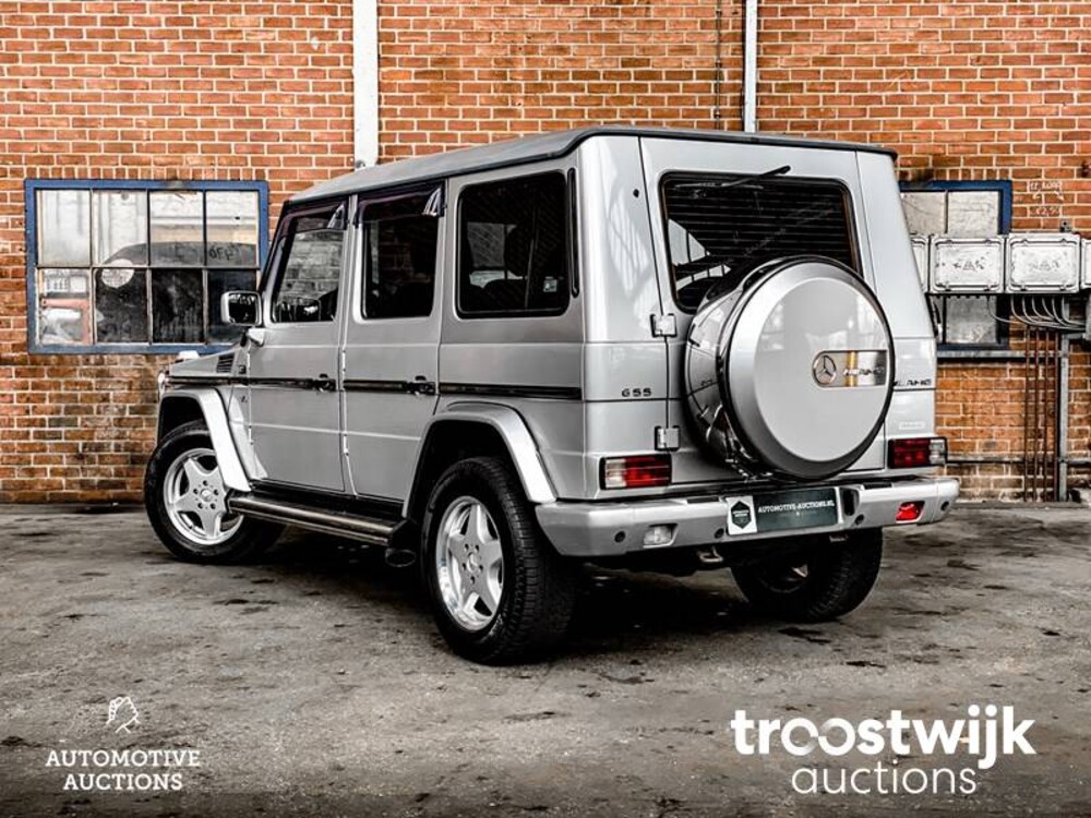 Mercedes-Benz G55 AMG Lang G-Klasse 7-persoons 353pk 2002 -Youngtimer-
