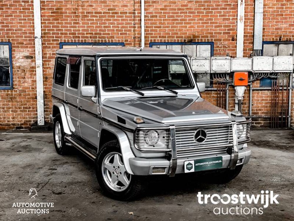 Mercedes-Benz G55 AMG Lang G-Klasse 7-persoons 353pk 2002 -Youngtimer-