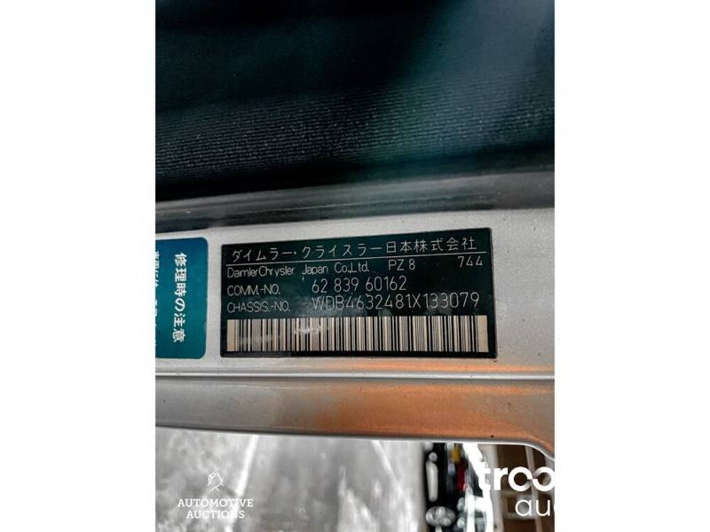 Mercedes-Benz G55 AMG Lang G-Klasse 7-persoons 353pk 2002 -Youngtimer-