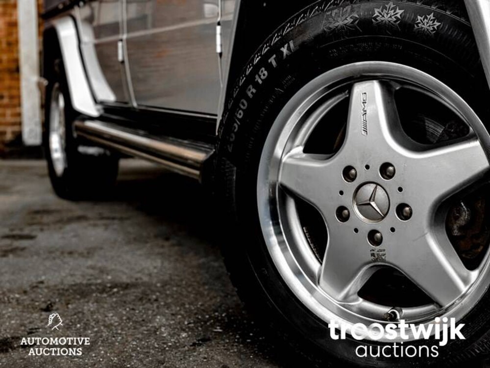 Mercedes-Benz G55 AMG Lang G-Klasse 7-persoons 353pk 2002 -Youngtimer-
