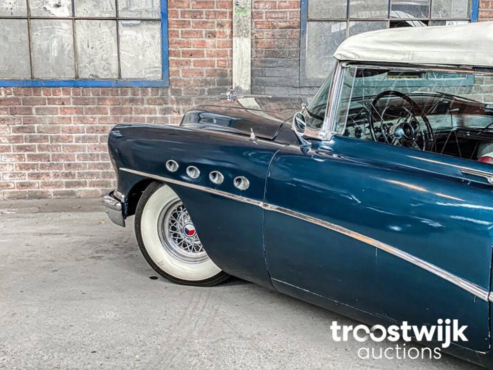 Buick Roadmaster Convertible 76 C V8 Cabriolet 200pk 1954