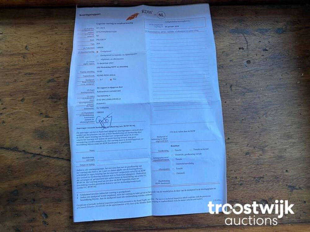 Peugeot 308 1.2 PureTech Access 110pk 2018, RF-126-N