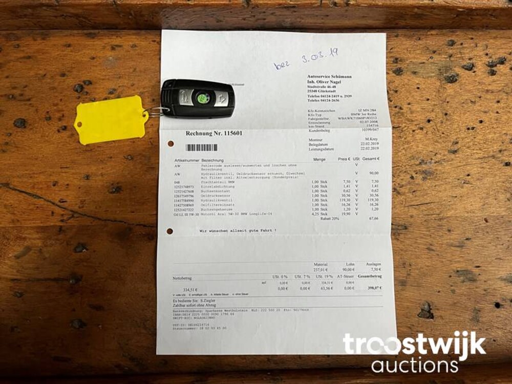 BMW 320i Cabriolet 3-serie 170pk 2008, G-542-RS