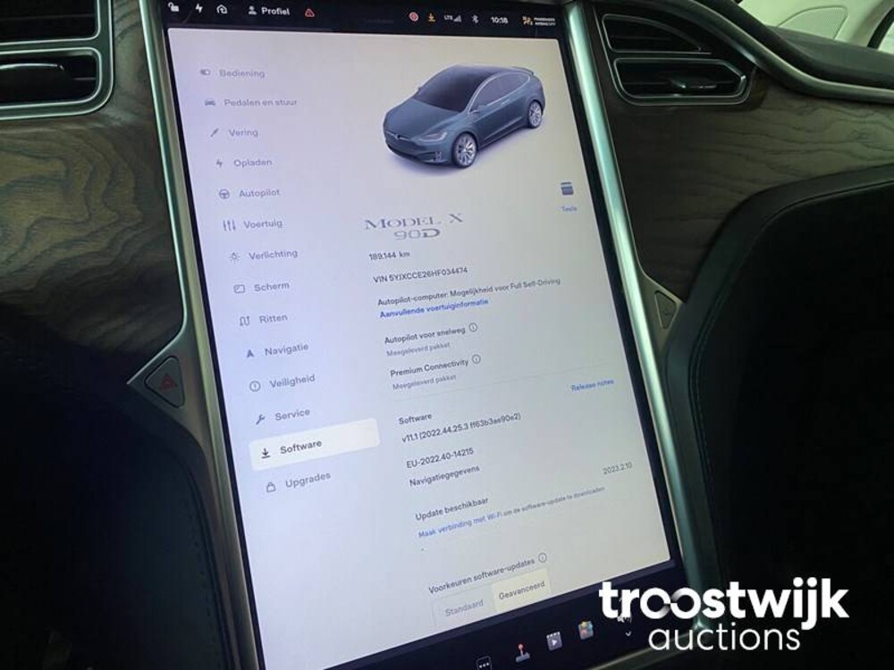 Tesla Model X 90D Base 420pk 2017