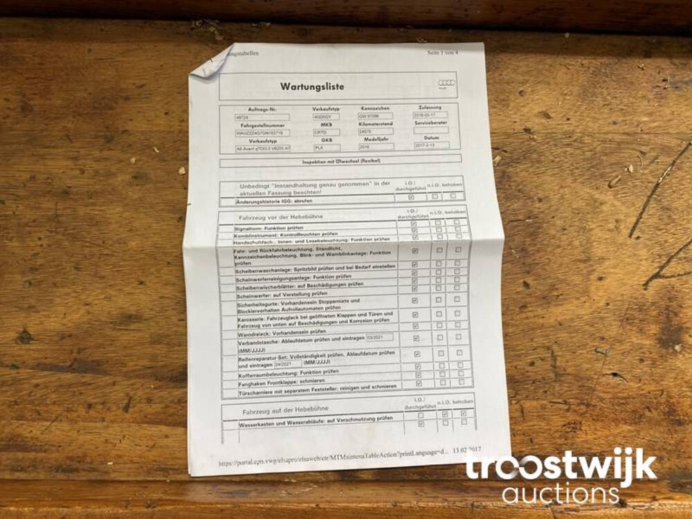 Audi A6 Avant S-Line 3.0 TDI Quattro 272pk 2016, NL-555-D