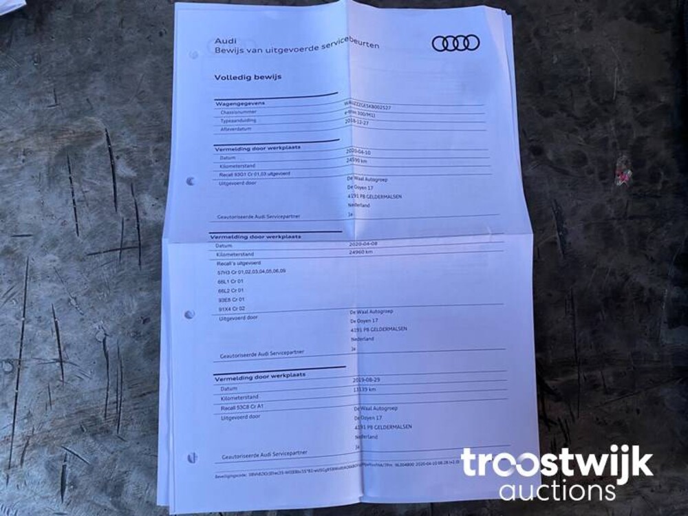 Audi e-tron EDITION ONE 55 Quattro Advanced 95 kWh 215pk 2018 -Orig NL-, XH-842-D