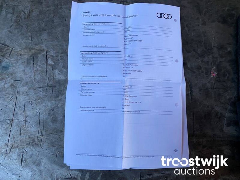 Audi e-tron EDITION ONE 55 Quattro Advanced 95 kWh 215pk 2018 -Orig NL-, XH-842-D