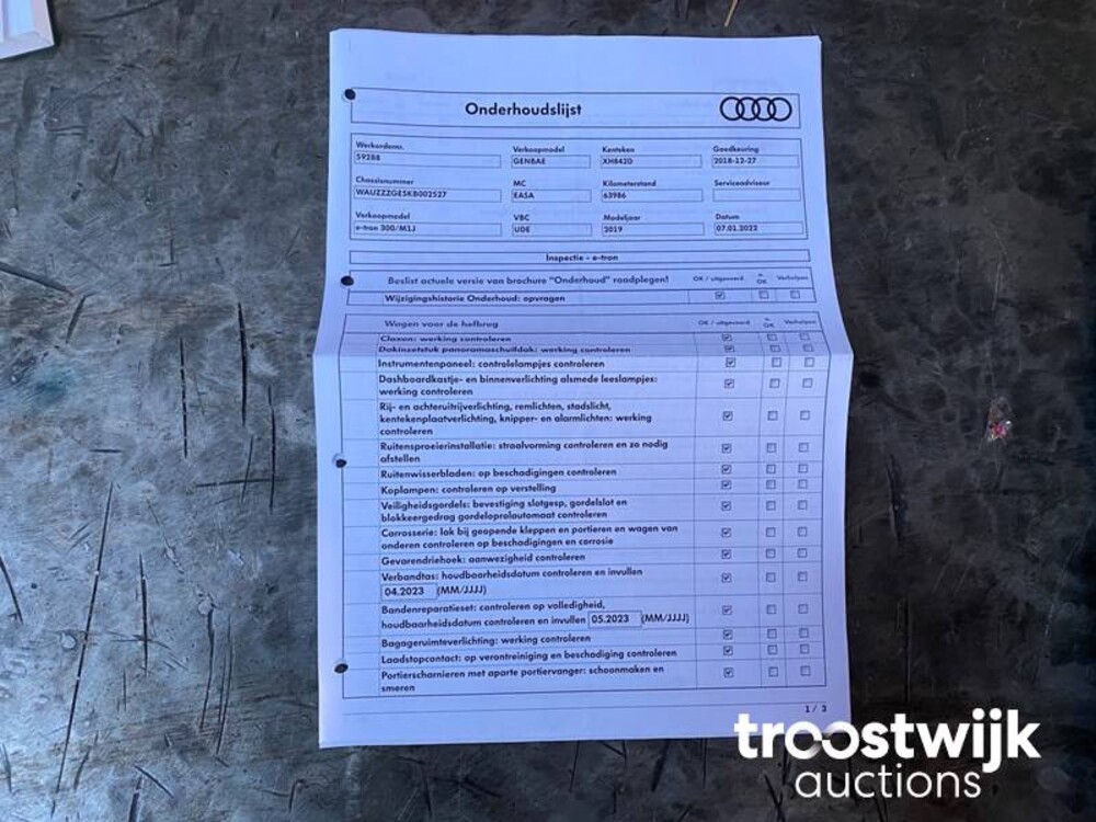 Audi e-tron EDITION ONE 55 Quattro Advanced 95 kWh 215pk 2018 -Orig NL-, XH-842-D