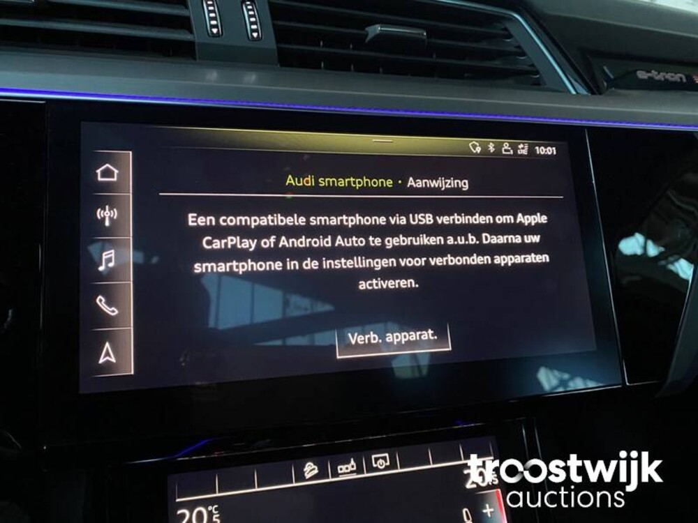 Audi e-tron EDITION ONE 55 Quattro Advanced 95 kWh 215pk 2018 -Orig NL-, XH-842-D