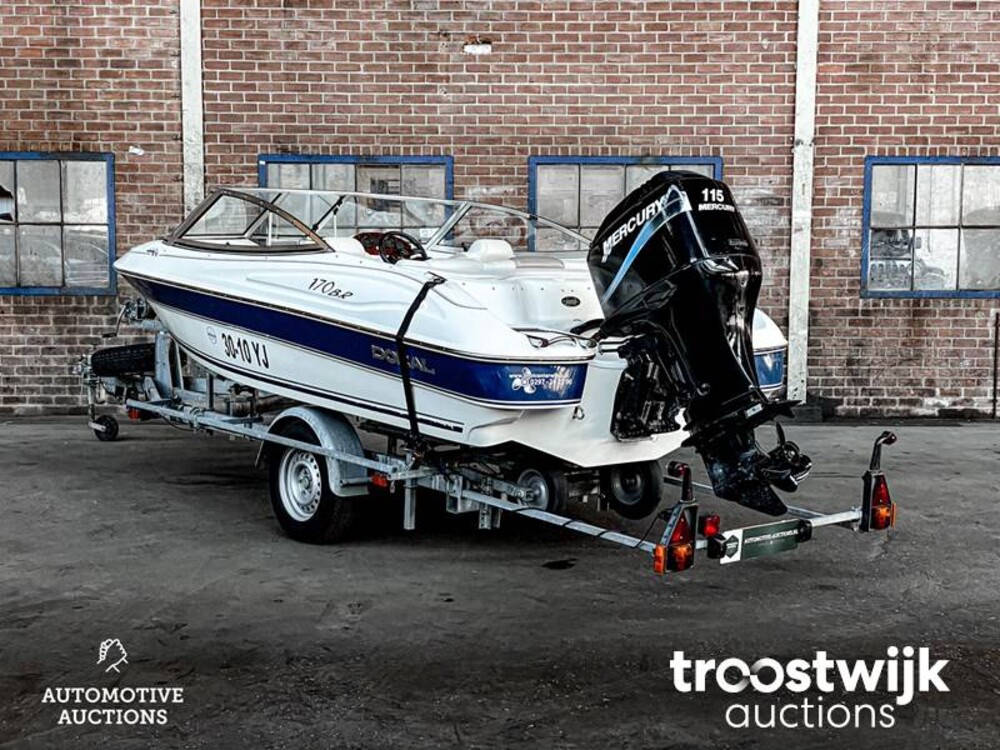 Doral 170 BR 115pk 2003 Speedboot, 30-10-YJ