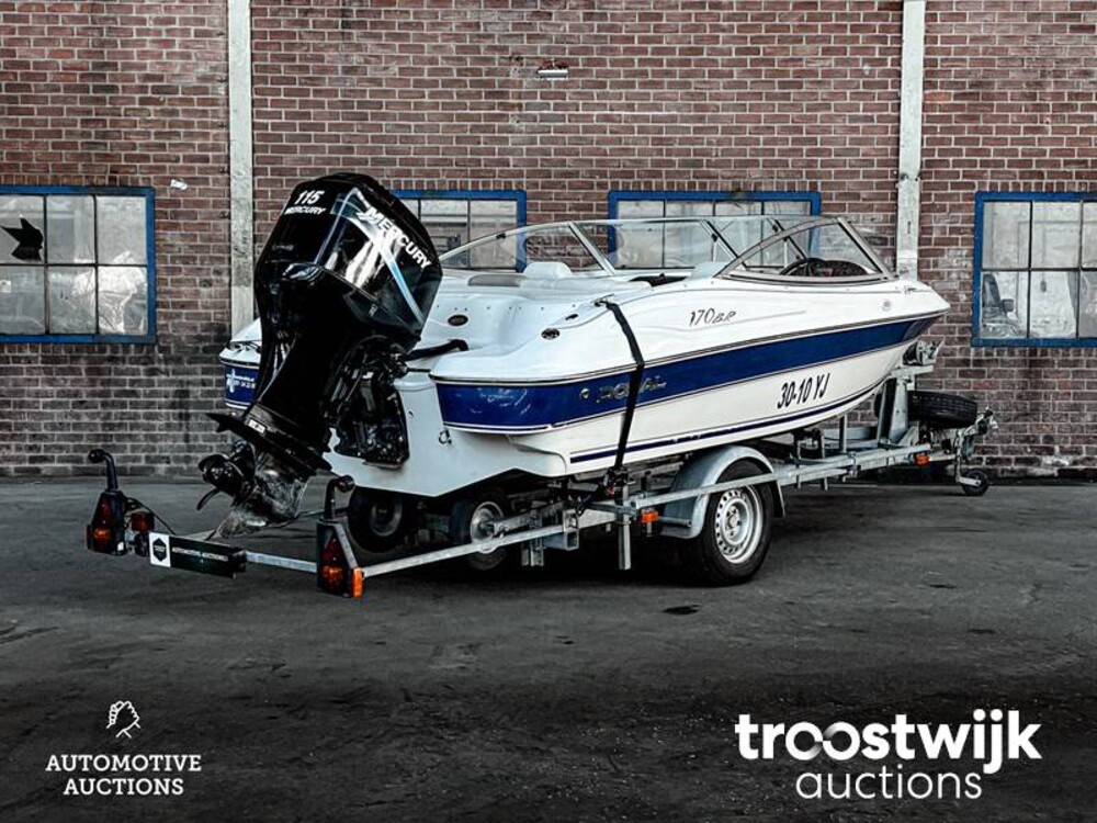 Doral 170 BR 115pk 2003 Speedboot, 30-10-YJ