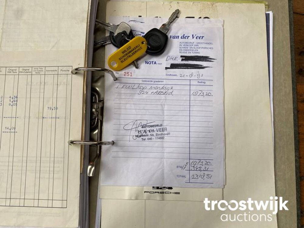 Porsche 924 Bieber Cabriolet 2.0  125pk 1976, 44-JZ-00