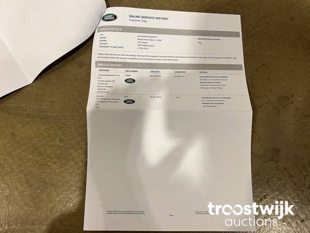 Land Rover Range Rover Sport 3.0 TDV6 HSE Dynamic Auto