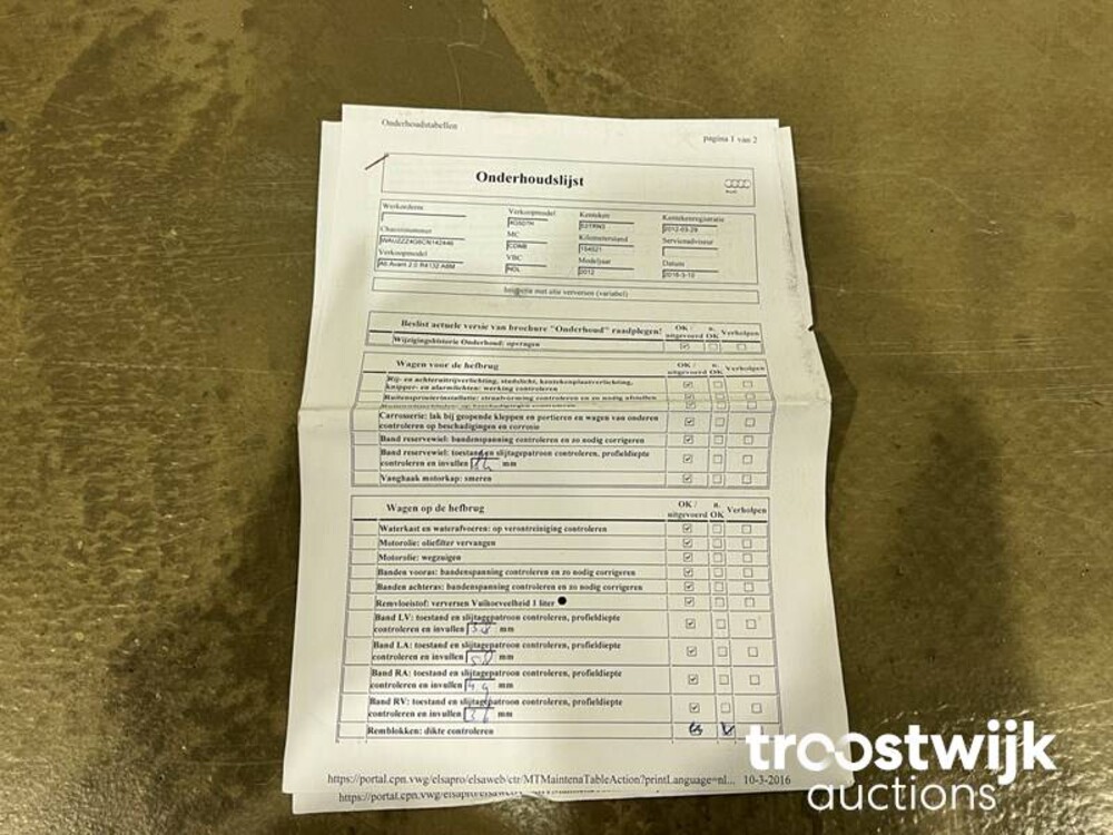 Audi A6 Avant 2.0 TFSI Business Edition 180pk Automaat 2012 -Orig. NL-, 53-TRN-3