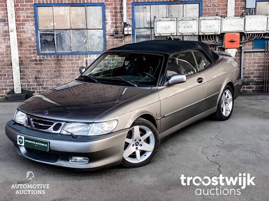 Saab 9-3 2.0 Turbo Aero Cabriolet 205pk 2001, 41-TL-RD