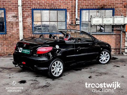 Peugeot 206 CC 2.0-16V -Orig. NL- 136pk 2002, 62-JT-FZ