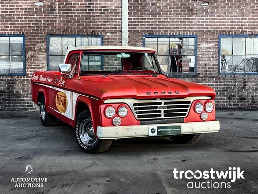 Dodge D100 Short Bed 7.2 V8 190pk 1960, BE-35-30