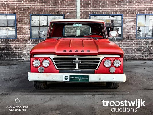 Dodge D100 Short Bed 7.2 V8 190pk 1960, BE-35-30