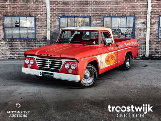 Dodge D100 Short Bed 7.2 V8 190pk 1960, BE-35-30