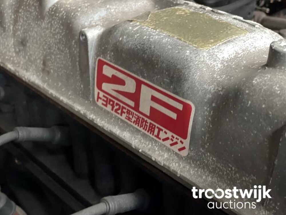 Toyota Landcruiser Fire Fighting Truck