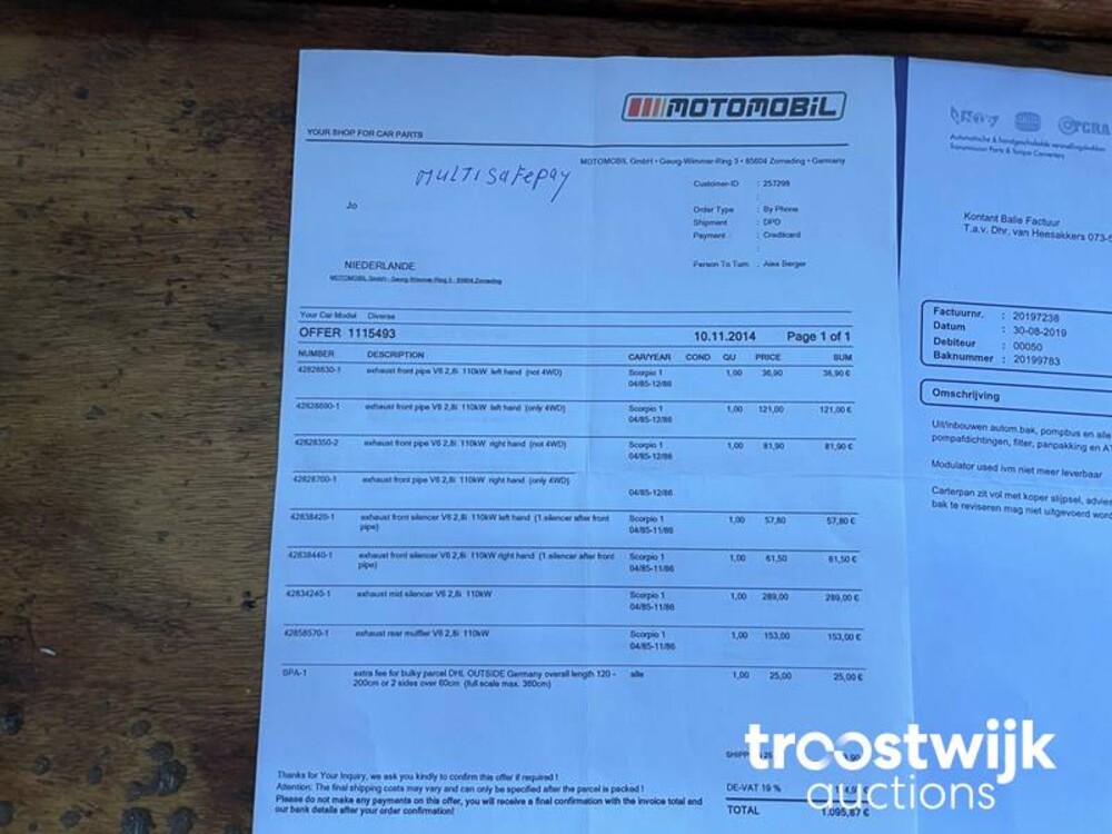 Ford Scorpio 2.8i V6 GHIA Car