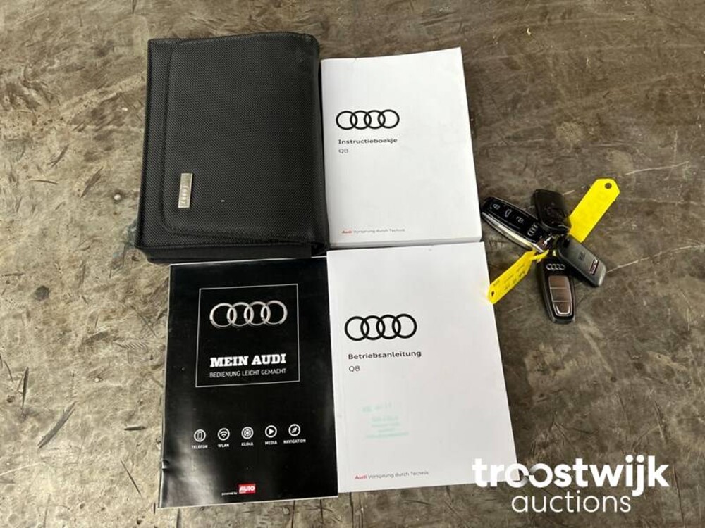 Audi Q8 S-Line 50 TDI  Quattro 286pk 2018, ZF-099-K