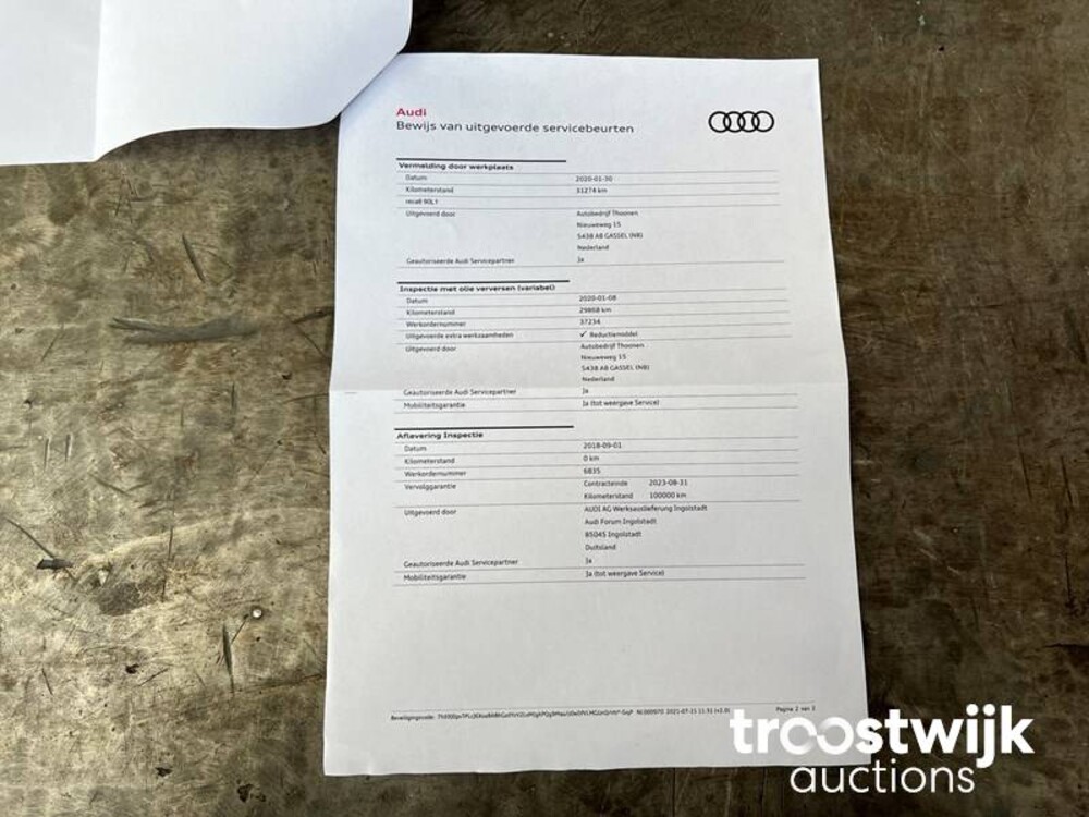 Audi Q8 S-Line 50 TDI  Quattro 286pk 2018, ZF-099-K