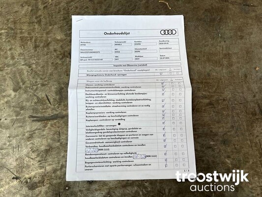 Audi Q8 S-Line 50 TDI  Quattro 286pk 2018, ZF-099-K