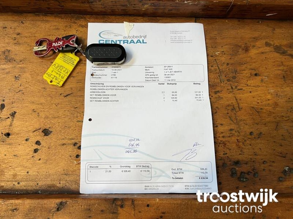 Fiat 500 Abarth 1.4-16V  Auto