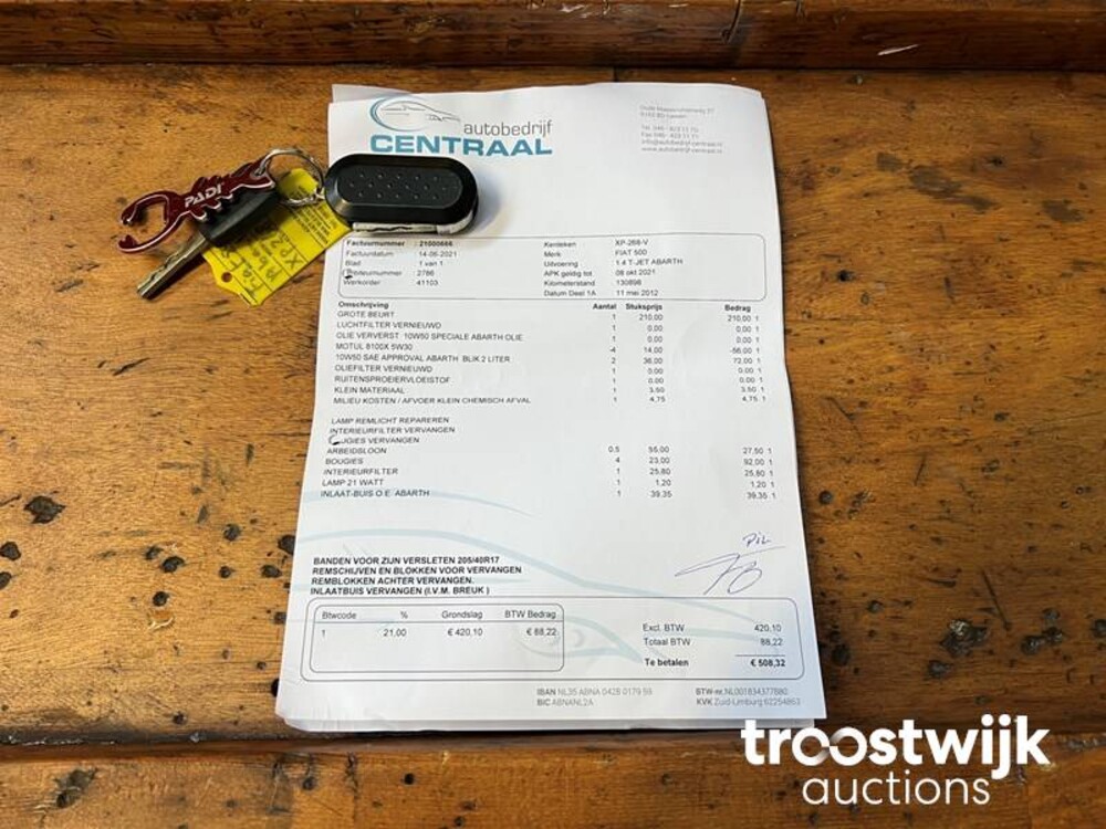 Fiat 500 Abarth 1.4-16V  Auto