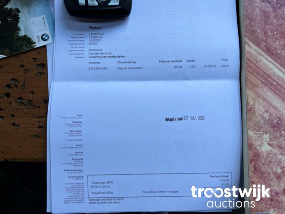 BMW M5 V8 4.4 5-serie Auto