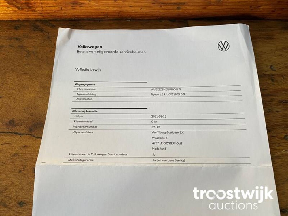 Volkswagen Tiguan R-Line TSI Life Business Auto