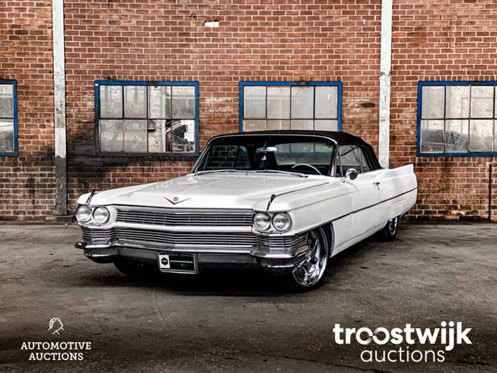 Cadillac De Ville Cabriolet 313pk 1964, DH-41-77