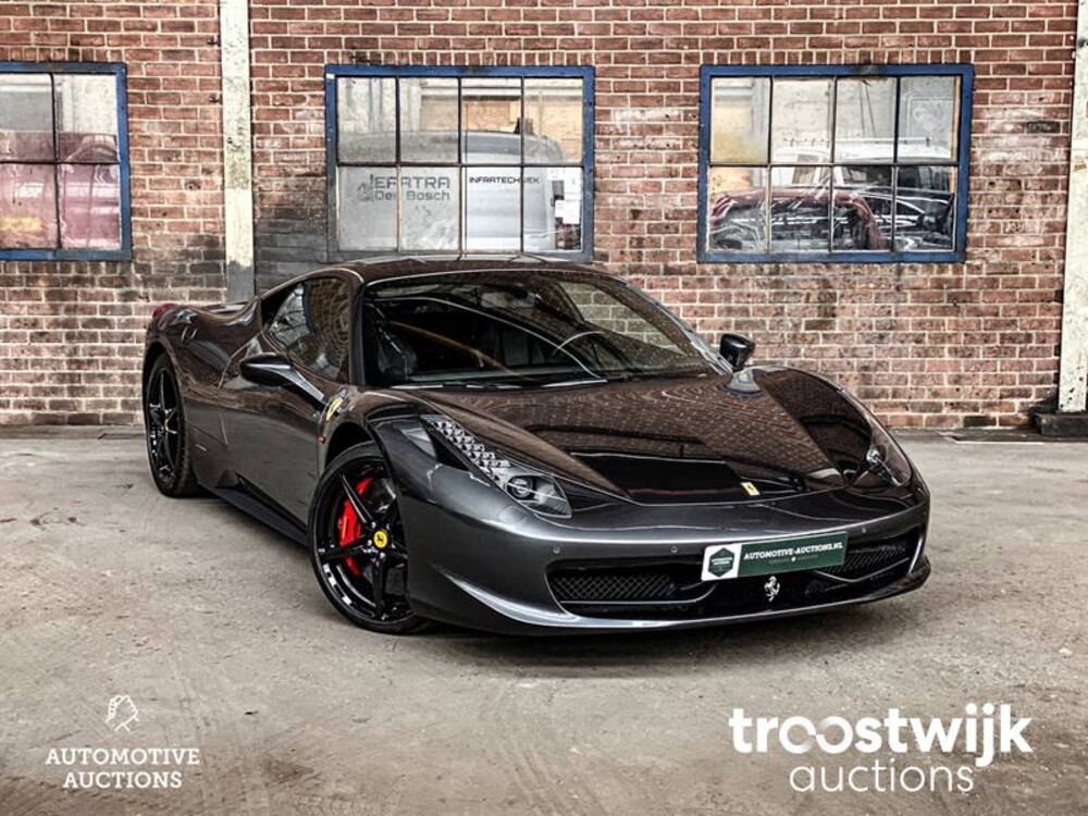 Ferrari 458 Italia F142 4.5 V8 570pk 2011