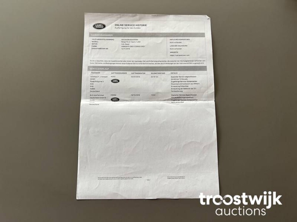 Land Rover Range Rover Sport SDV6 FACELIFT Autobiography Dynamic Auto