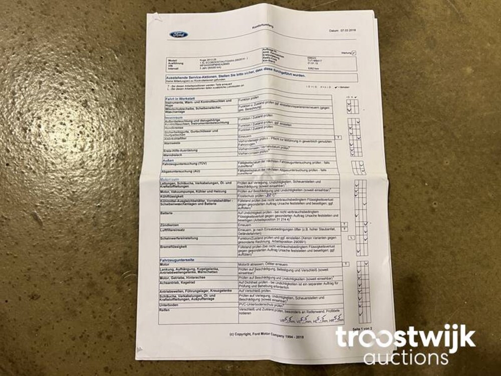 Ford Kuga Titanium Plus 4WD Car