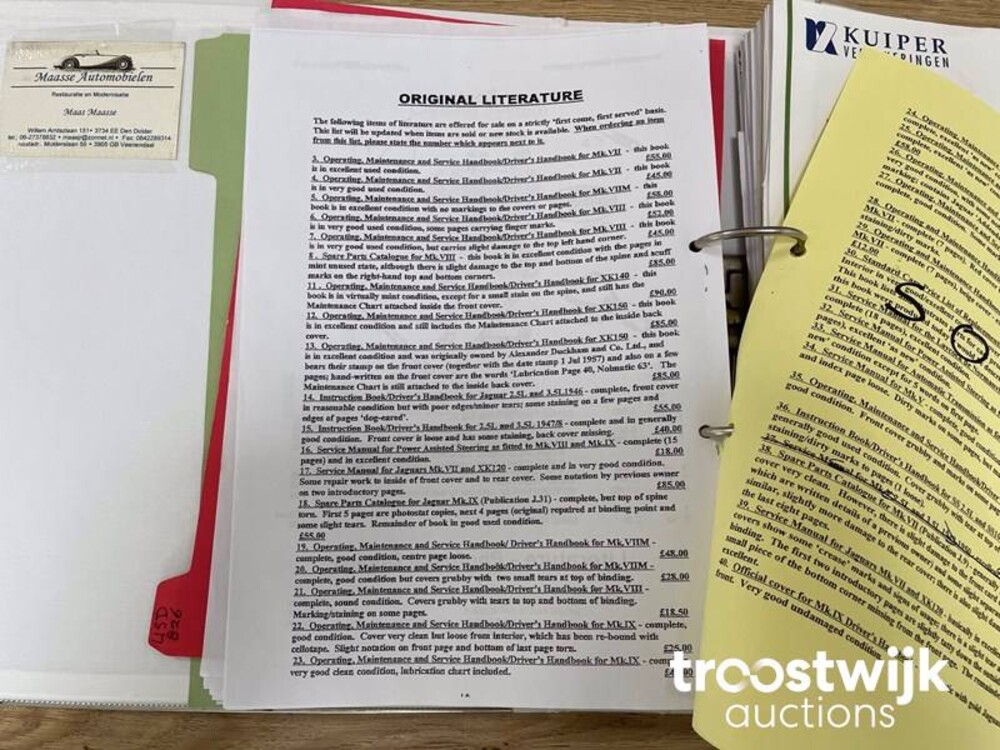 Jaguar Mark V MK5 DHC Auto