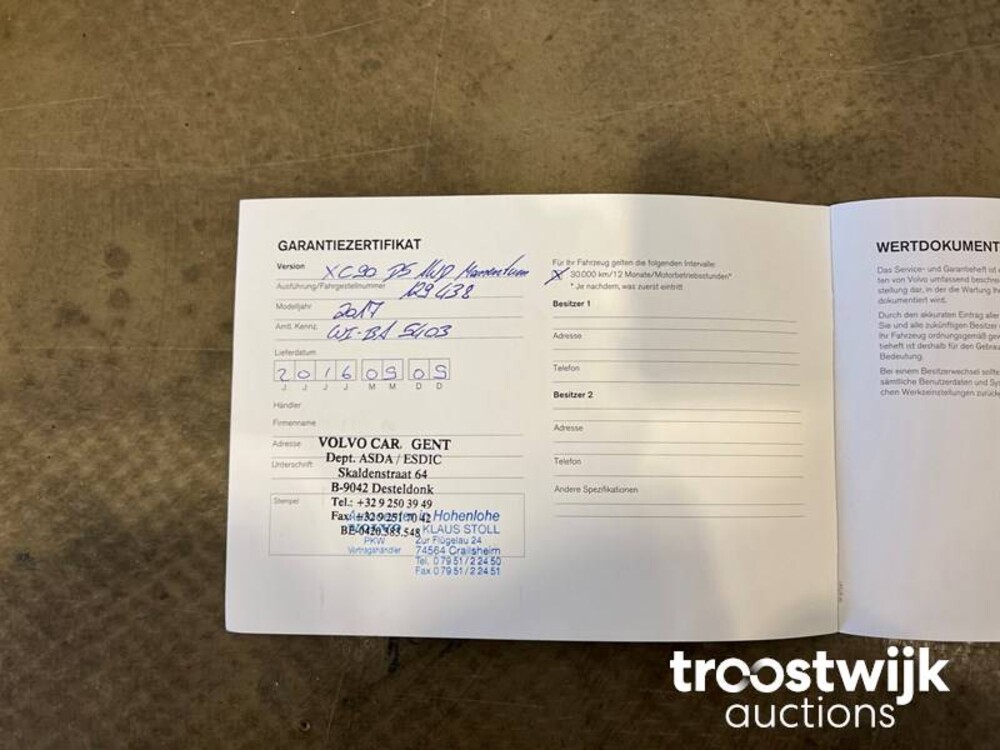 Volvo XC90 D5 2.0 AWD Inscription  Auto