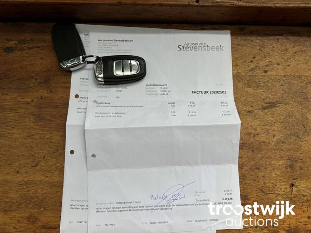 Audi A4 Avant S-Line Pro Line 2.0 TFSI 179pk 2008, TL-488-T