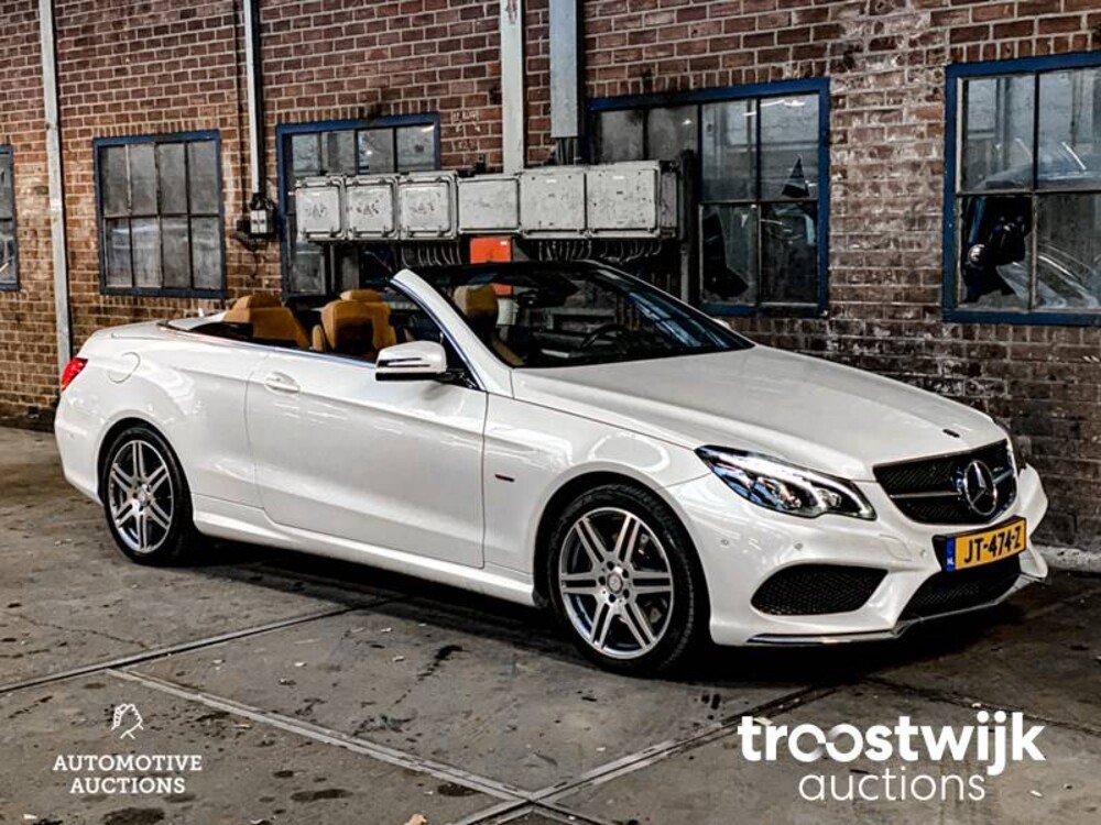 Mercedes-Benz E200 Ambition Sport Edition 184pk 2016 Cabriolet E-klasse, JT-474-Z