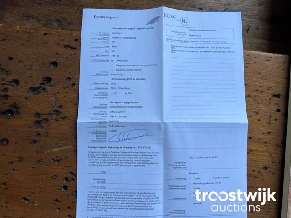 BMW M5 V8 4.4 5-serie Car