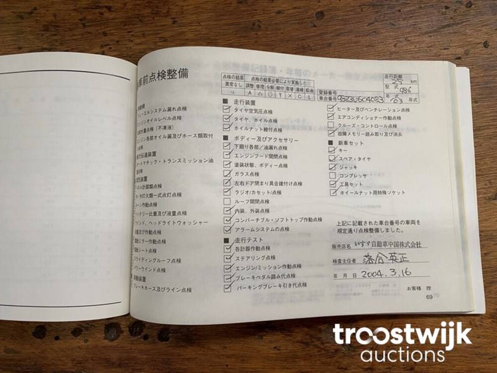 Porsche Boxster 986 2.7 Car