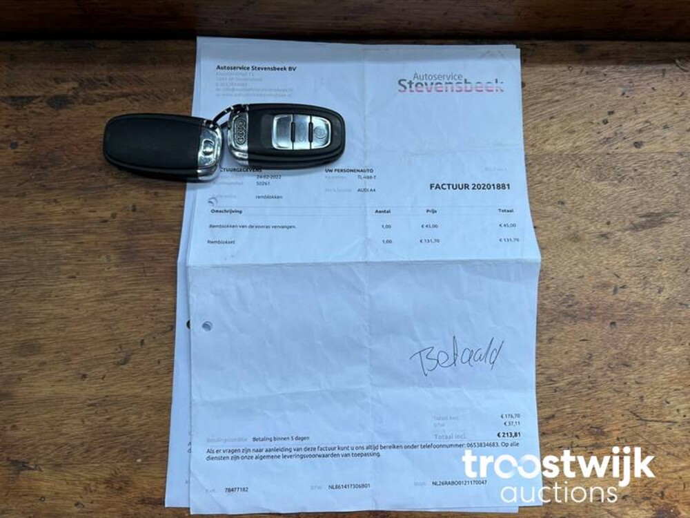 Audi A4 Avant S-Line Pro Line 2.0 TFSI Car