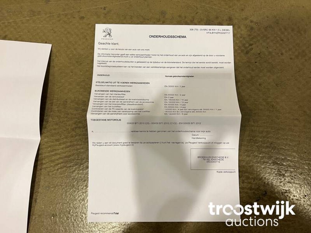 Peugeot 308 BlueHDi Premium 131pk 2020, J-737-HB