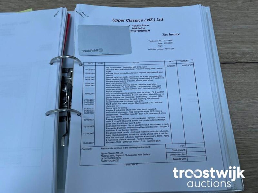 Jaguar Mark V MK5 DHC 170pk 1951, AM-72-75