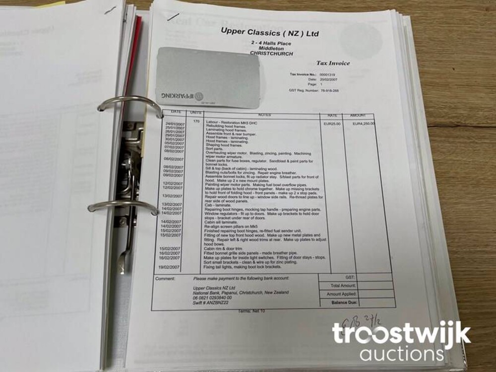 Jaguar Mark V MK5 DHC 170pk 1951, AM-72-75